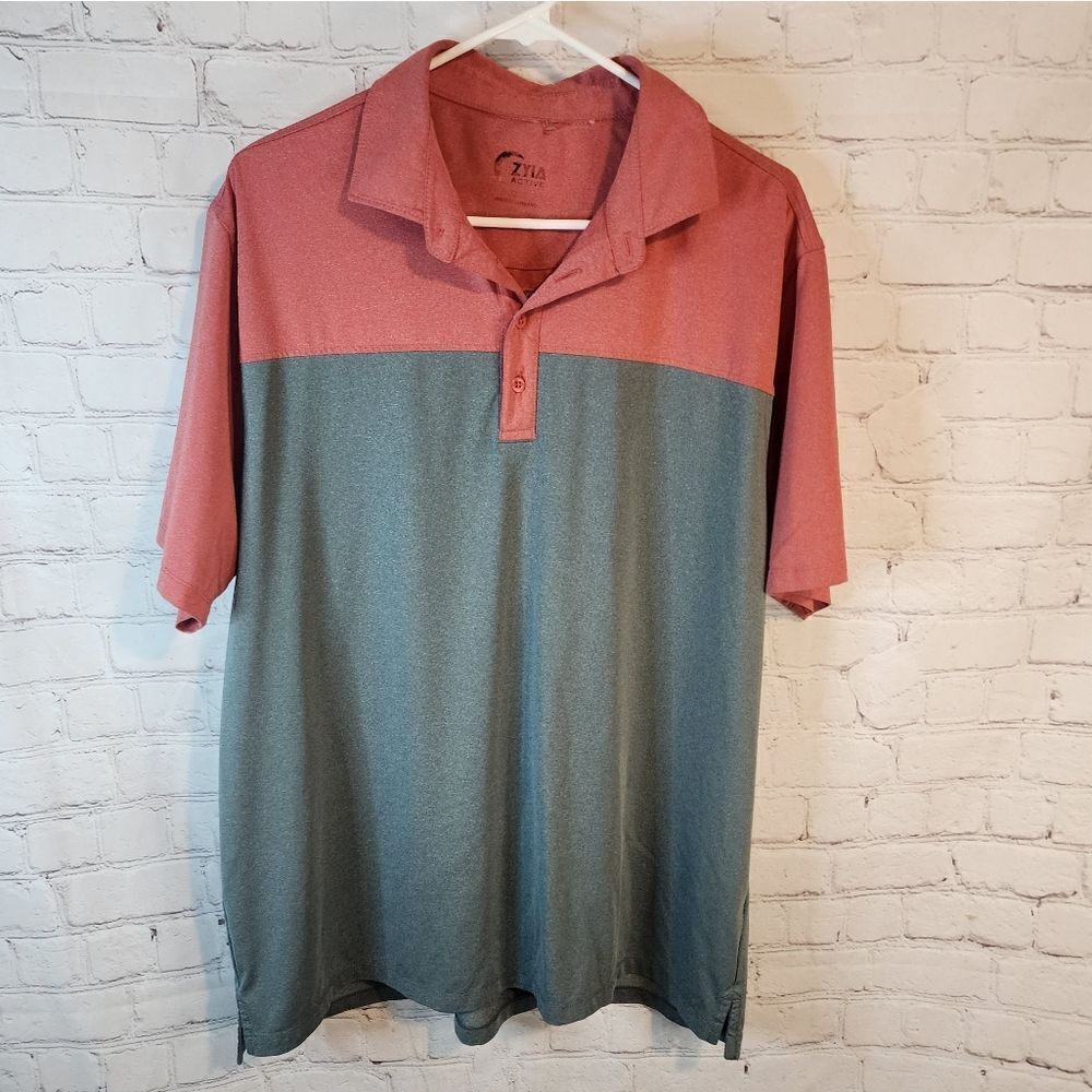 Men's Zyia Active polo shirt, size XL